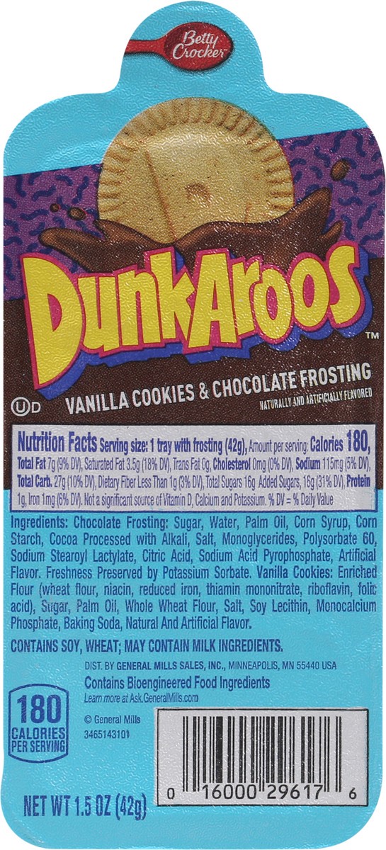 slide 10 of 11, Dunkaroos Vanilla Cookies and Chocolate Frosting, 1.5 oz, 1.5 oz