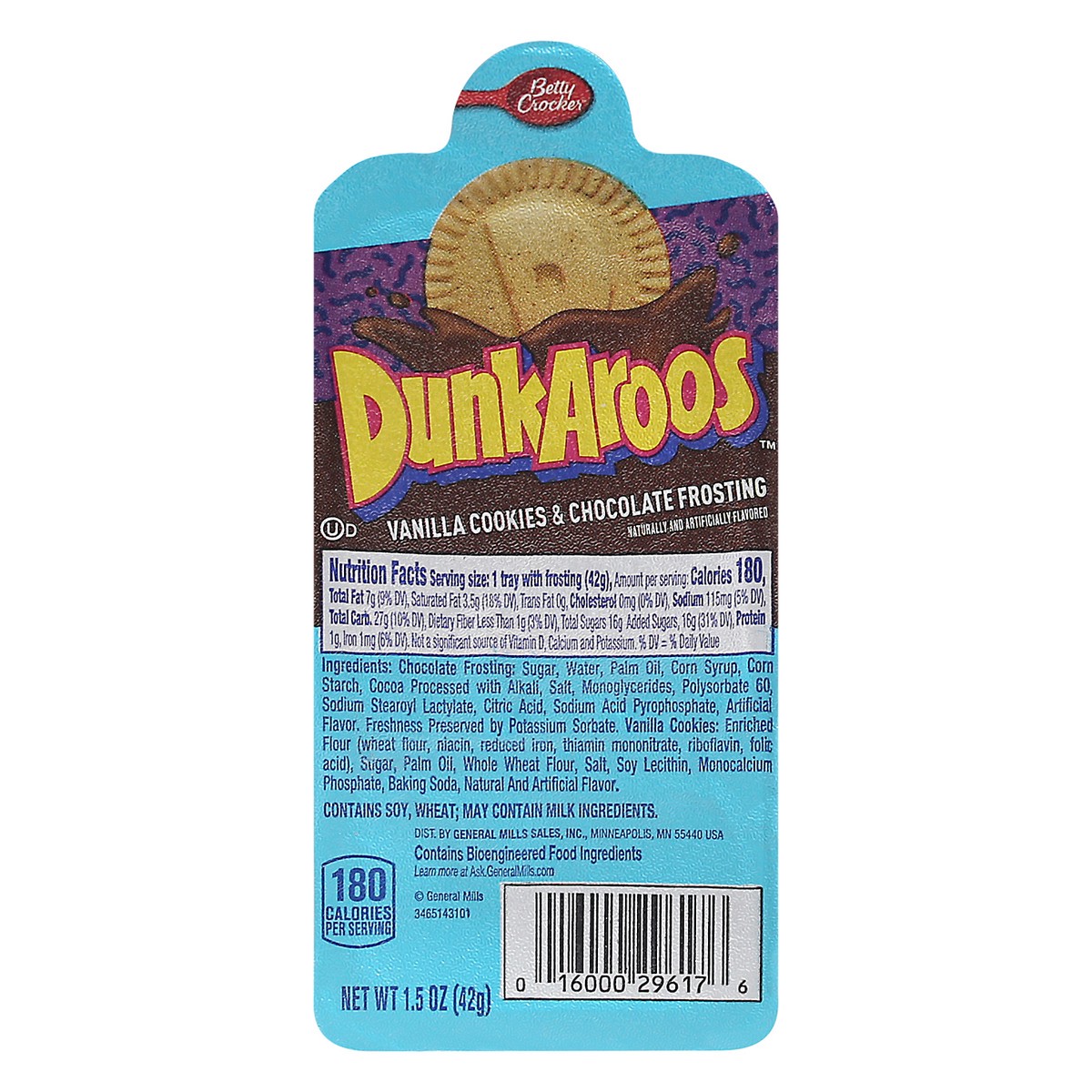 slide 6 of 11, DunkAroos Chocolate Cookies and Double Chocolate Frosting, 1.5 oz, 1.5 oz