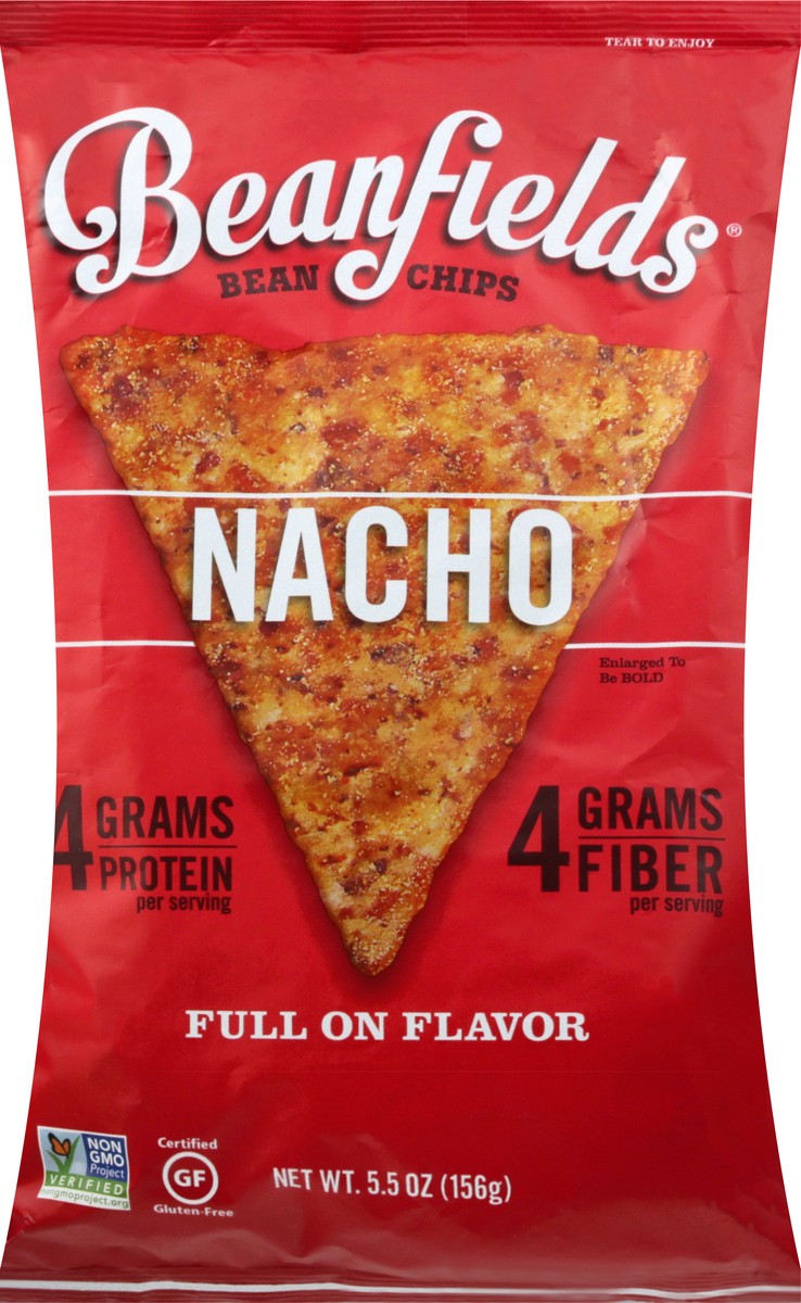 slide 9 of 11, Beanfields Nacho Bean Chips 5.5 oz, 5.5 oz