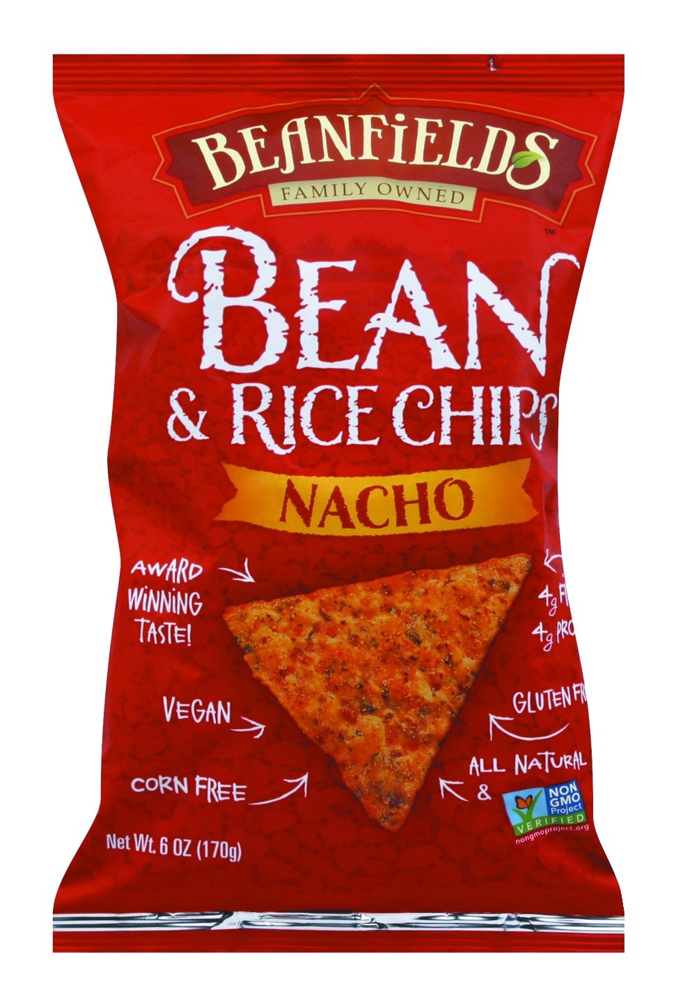 slide 1 of 11, Beanfields Nacho Bean Chips 5.5 oz, 5.5 oz