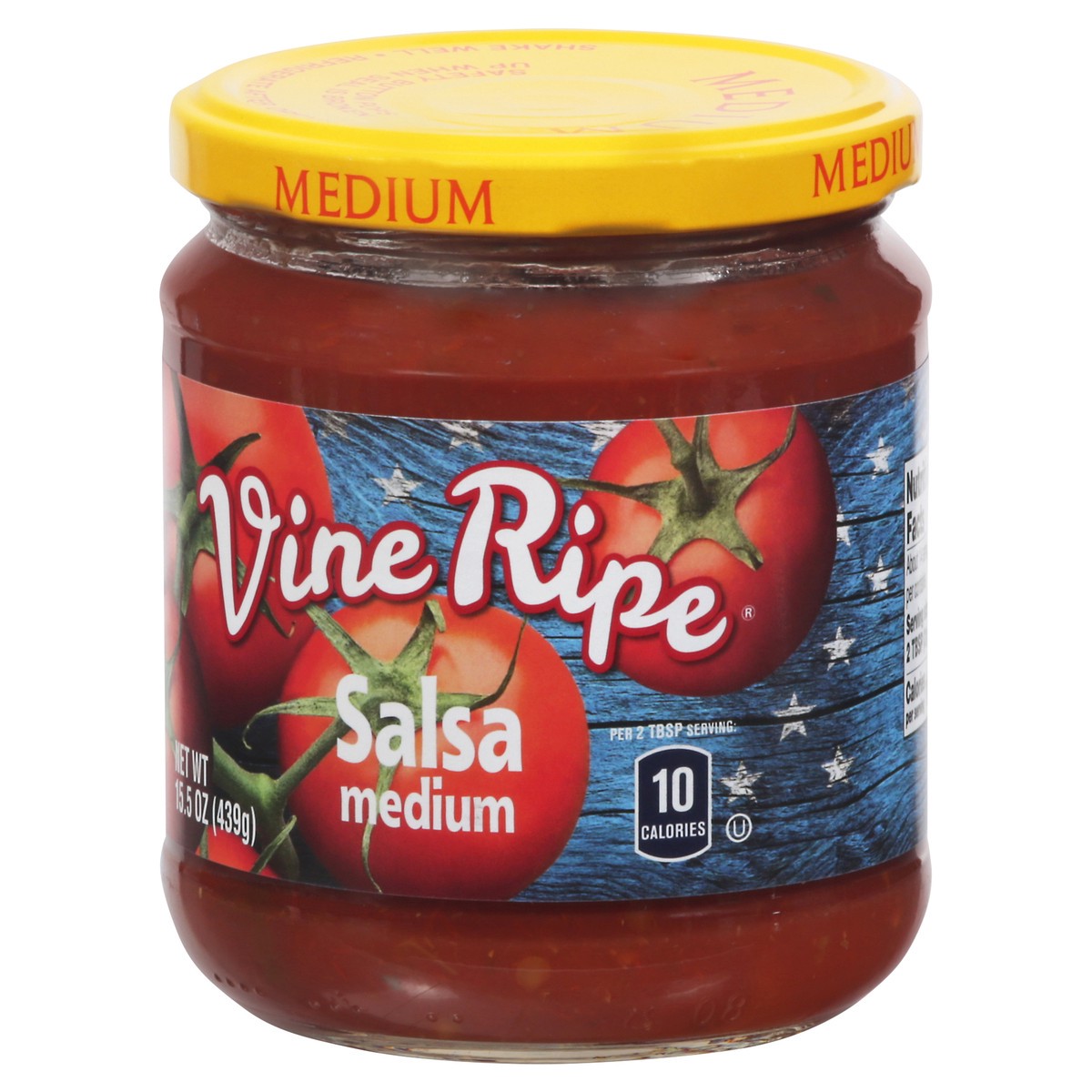 slide 4 of 11, Vine Ripe Salsa Medium, 15.5 oz