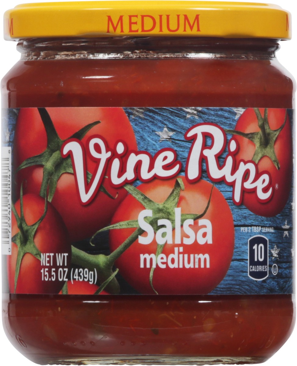 slide 8 of 11, Vine Ripe Salsa Medium, 15.5 oz