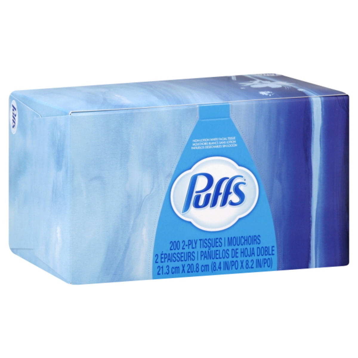 slide 1 of 1, Puffs Facial Tissue 200 ea, 200 ct