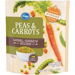 Kroger Meal-Ready Sides Peas & Carrots