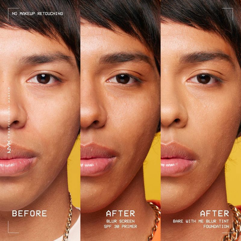 slide 3 of 10, NYX Professional Makeup Blur Screen Primer - SPF 30 - 1.01 fl oz, 1.01 fl oz