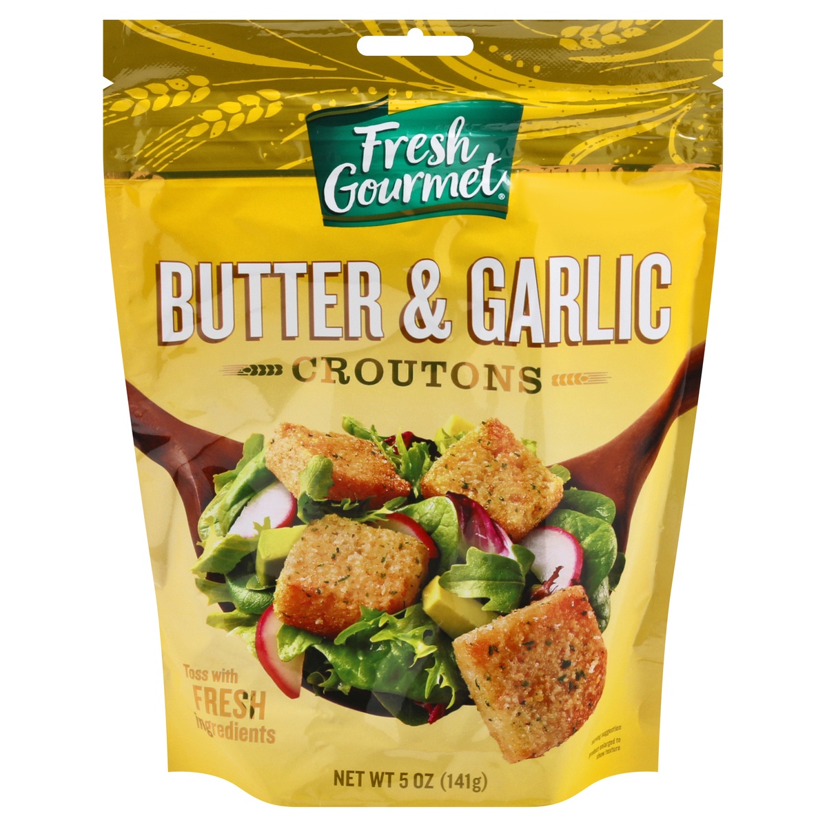 slide 1 of 2, Gumout Fresh Gourmet Butter & Garlic Premium Croutons, 