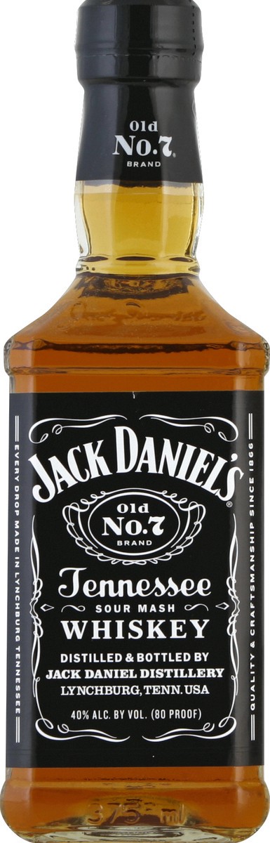 slide 1 of 31, Jack Daniel's Whiskey 375 ml, 375 ml