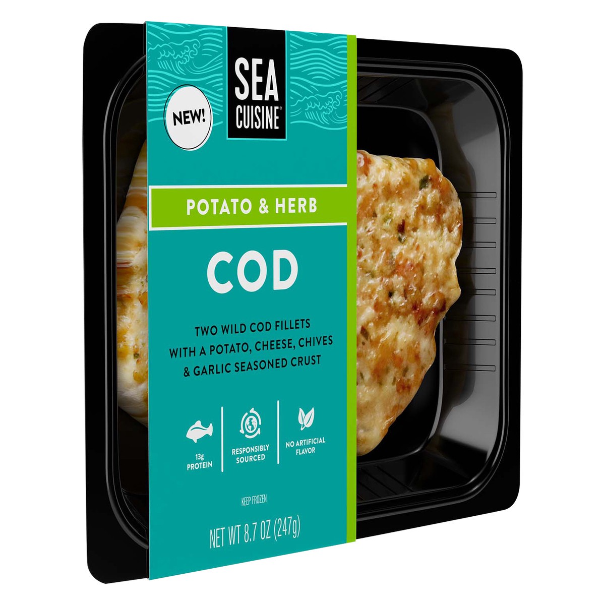 slide 2 of 5, Sea Cuisine Potato & Herb Cod, 8.7 oz, 8.7 oz