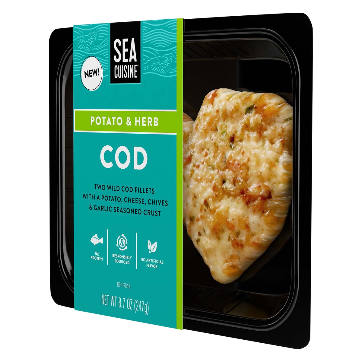 slide 5 of 5, Sea Cuisine Potato & Herb Cod, 8.7 oz, 8.7 oz
