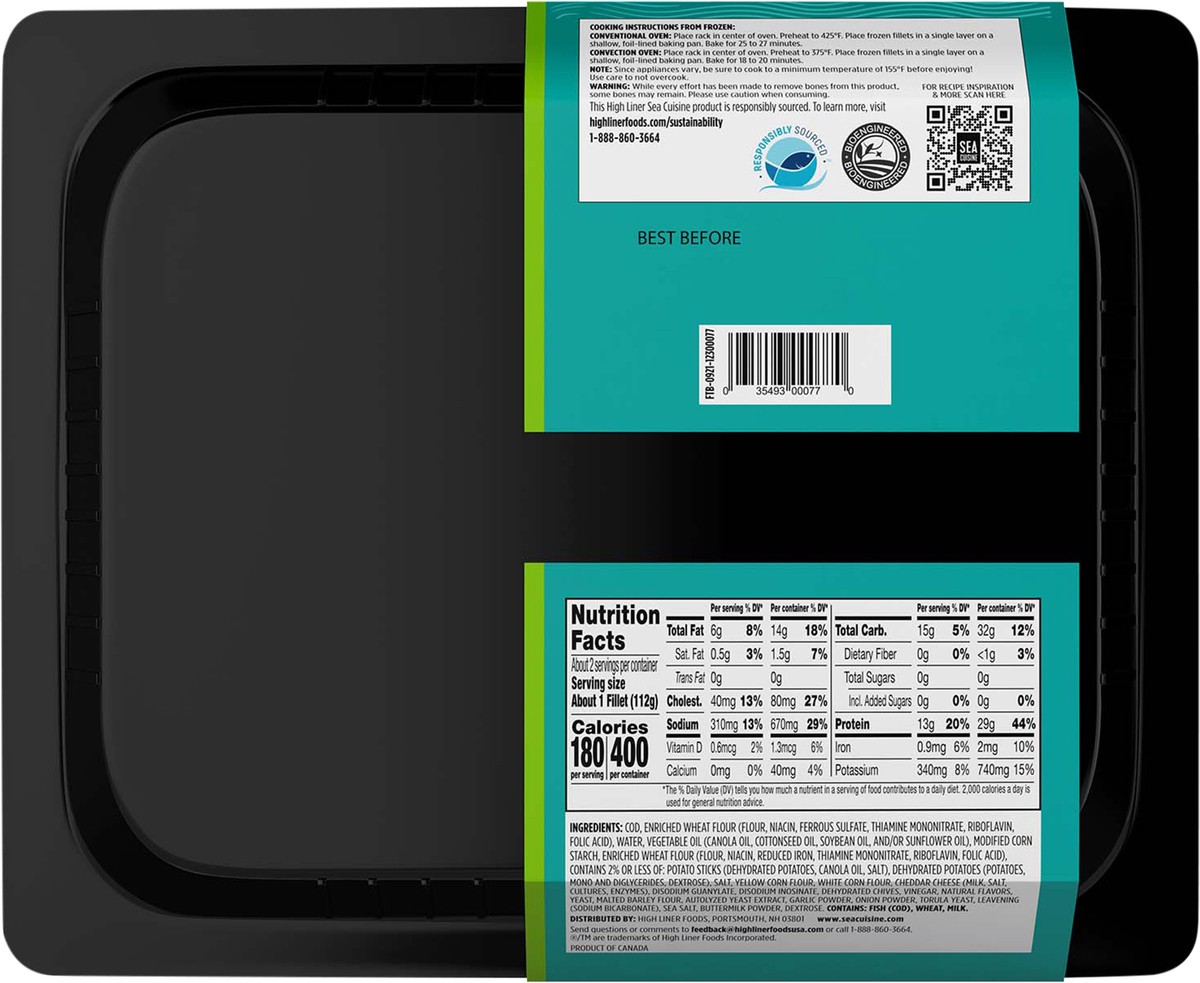 slide 4 of 5, Sea Cuisine Potato & Herb Cod, 8.7 oz, 8.7 oz