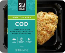 Sea Cuisine Potato & Herb Cod, 8.7 oz