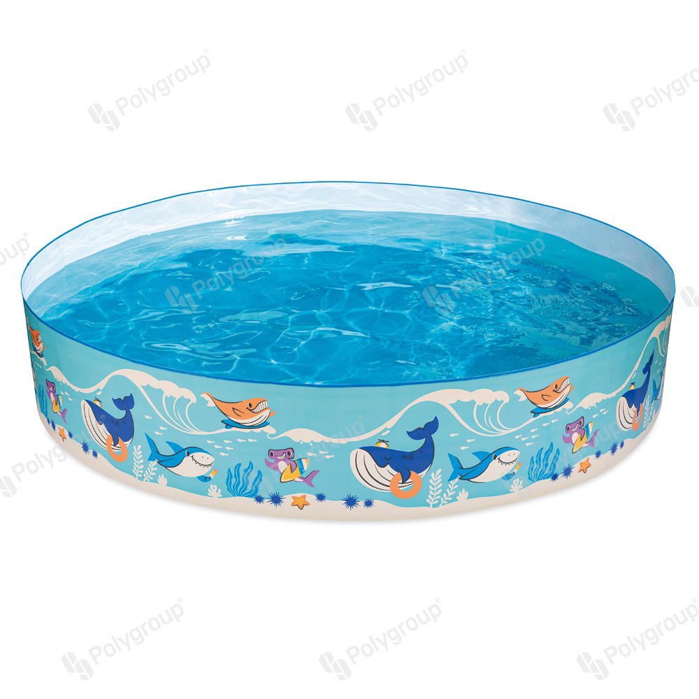 slide 1 of 1, Funsicle Ocean Kiddie Pool, 1 ct