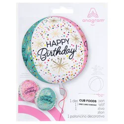 Anagram Birthday 15 Inch Balloon - 1 Each