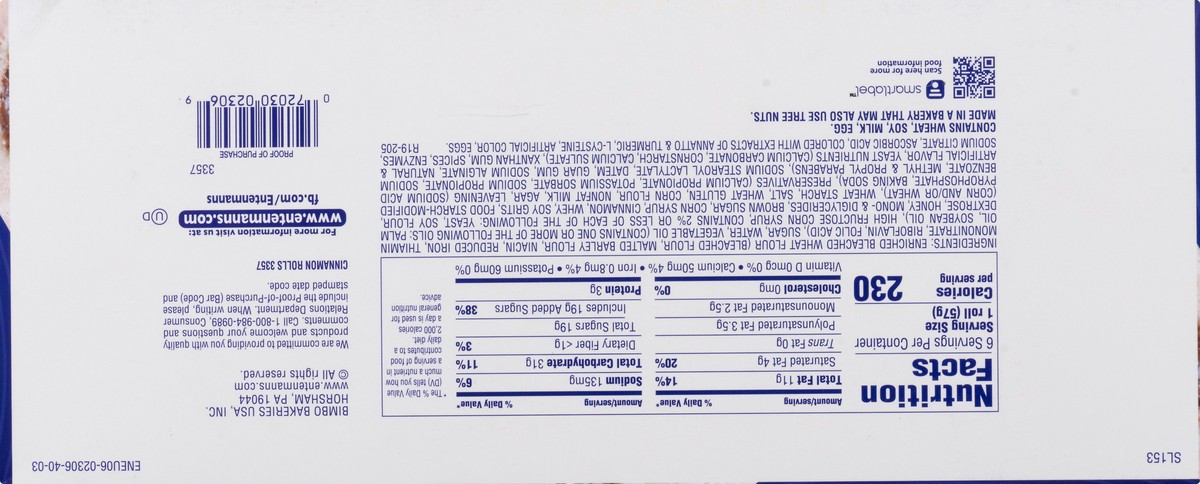 slide 9 of 10, Entenmann's Mini Cinnamon Rolls, 12 oz