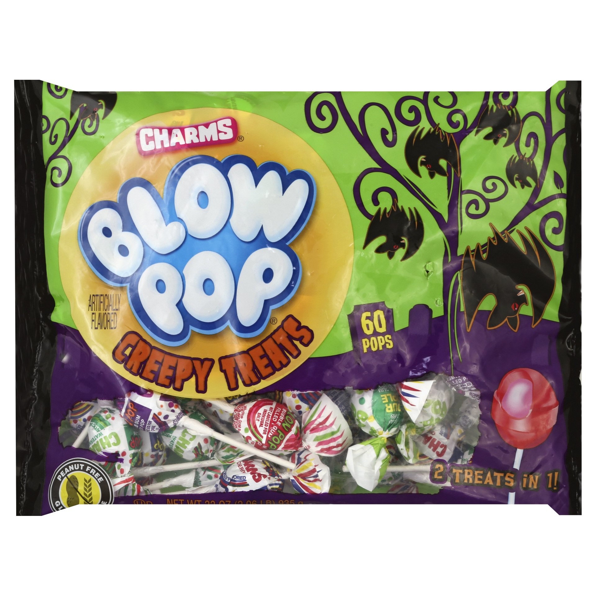 slide 1 of 1, Charms Blow Pops 60 ea, 60 ct