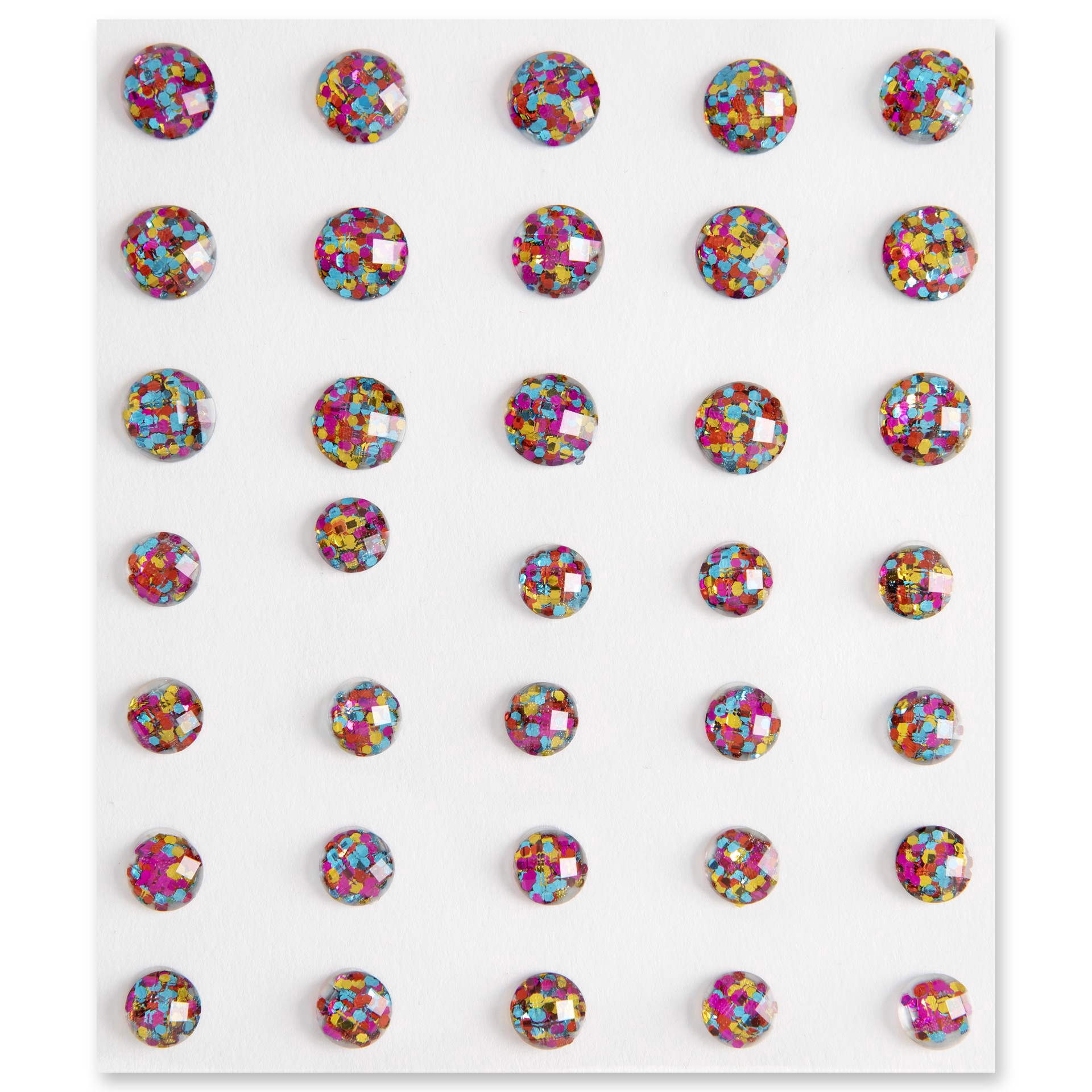 slide 3 of 6, Multi Dots Bling Stickers By Recollections, 4 in x 6 in