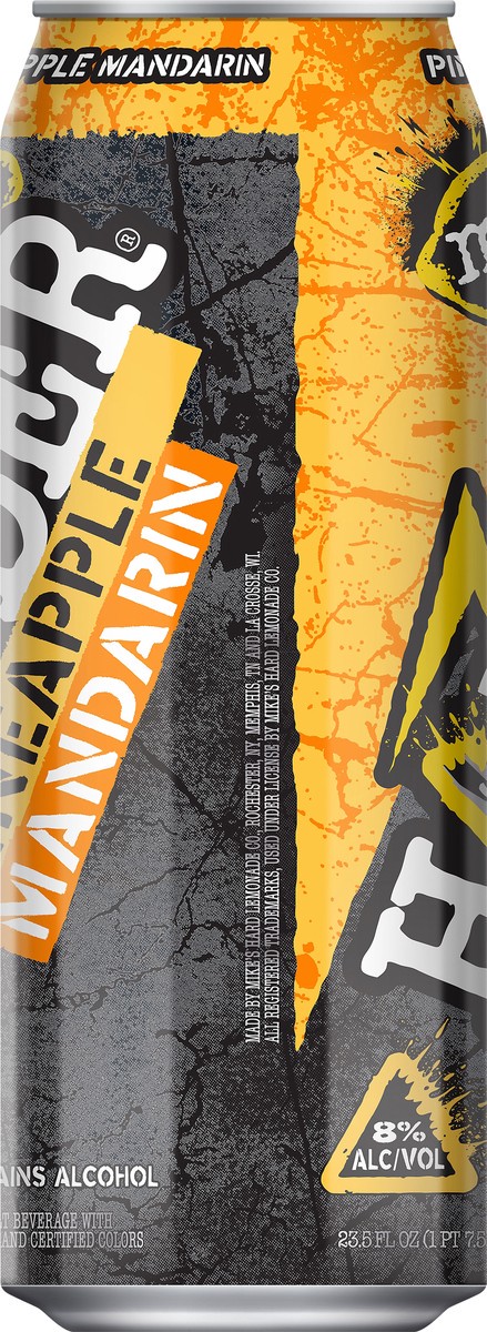 slide 5 of 7, Mike's Harder Pineapple Mandarin Beer 23.5 oz, 23.5 oz