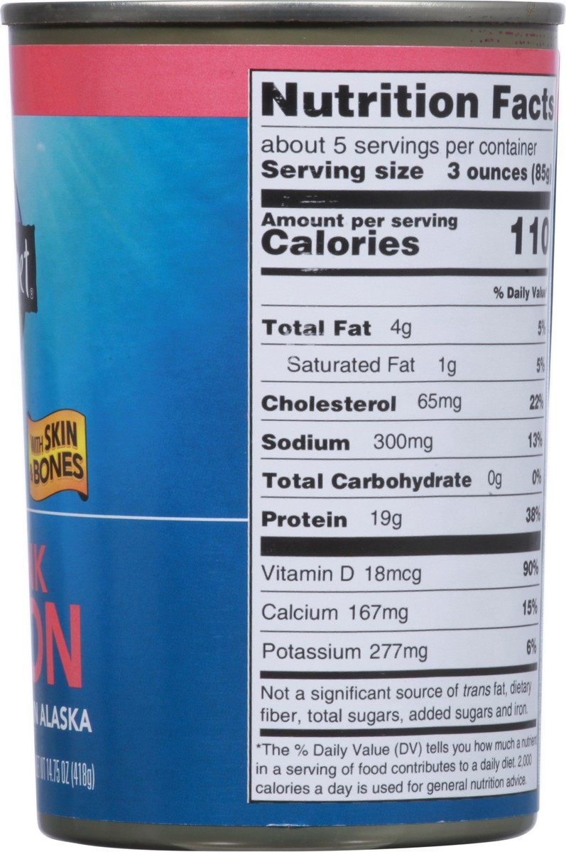 slide 3 of 9, Wild Planet Wild Pink Salmon with Skin & Bones 14.75 oz, 14.75 oz