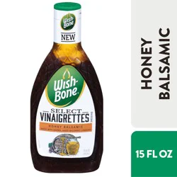 Wish-Bone Honey Balsamic Vinaigrette Dressing - 15 oz