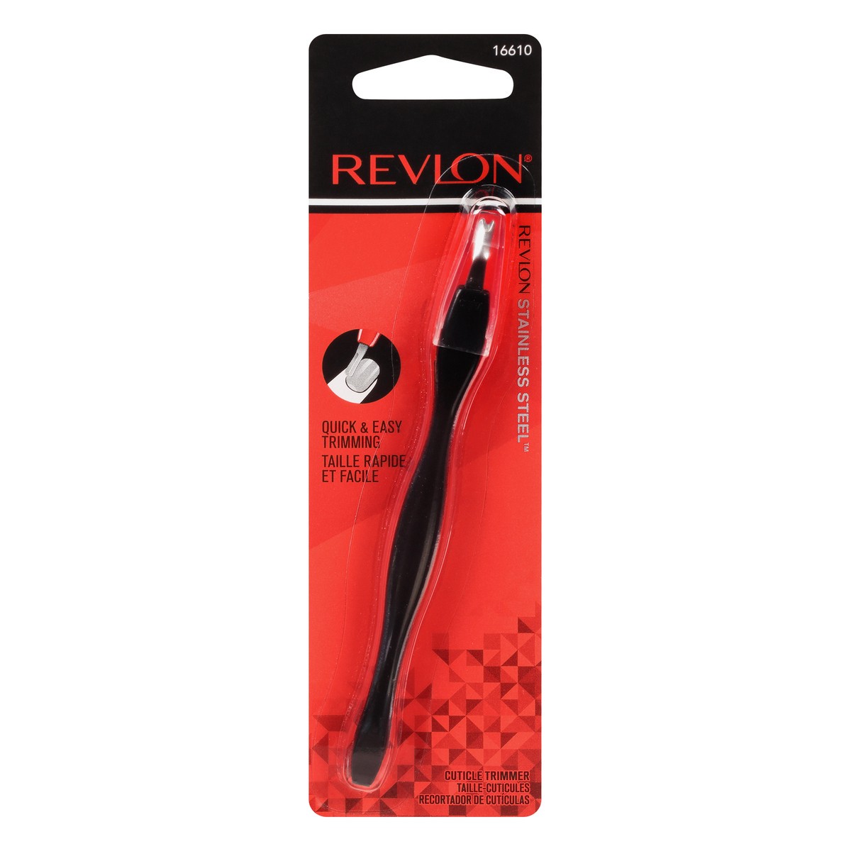 slide 4 of 11, Revlon Stainless Steel Cuticle Trimmer 1 ea, 1 ct