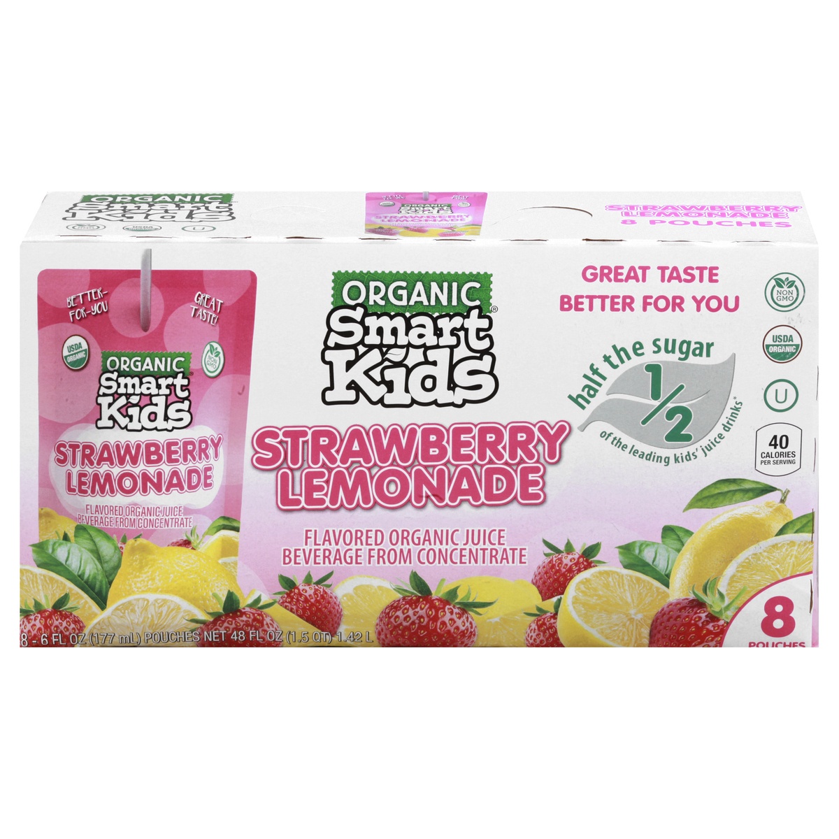 slide 1 of 1, Smart Kids Flavored Juice 8 ea, 8 ct