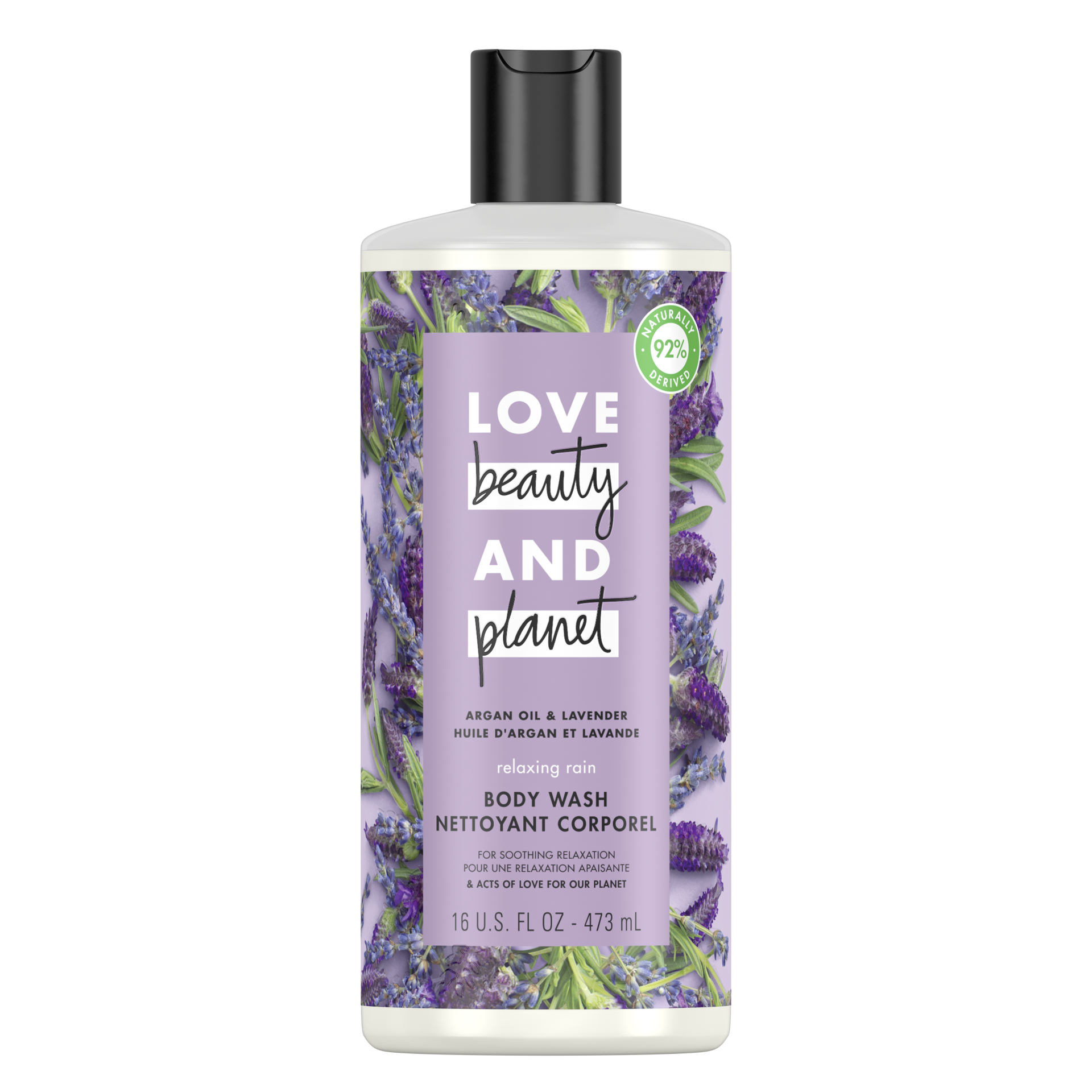 slide 2 of 4, Love Beauty and Planet Love Beauty & Planet Lavender Body Wash, 16 fl oz