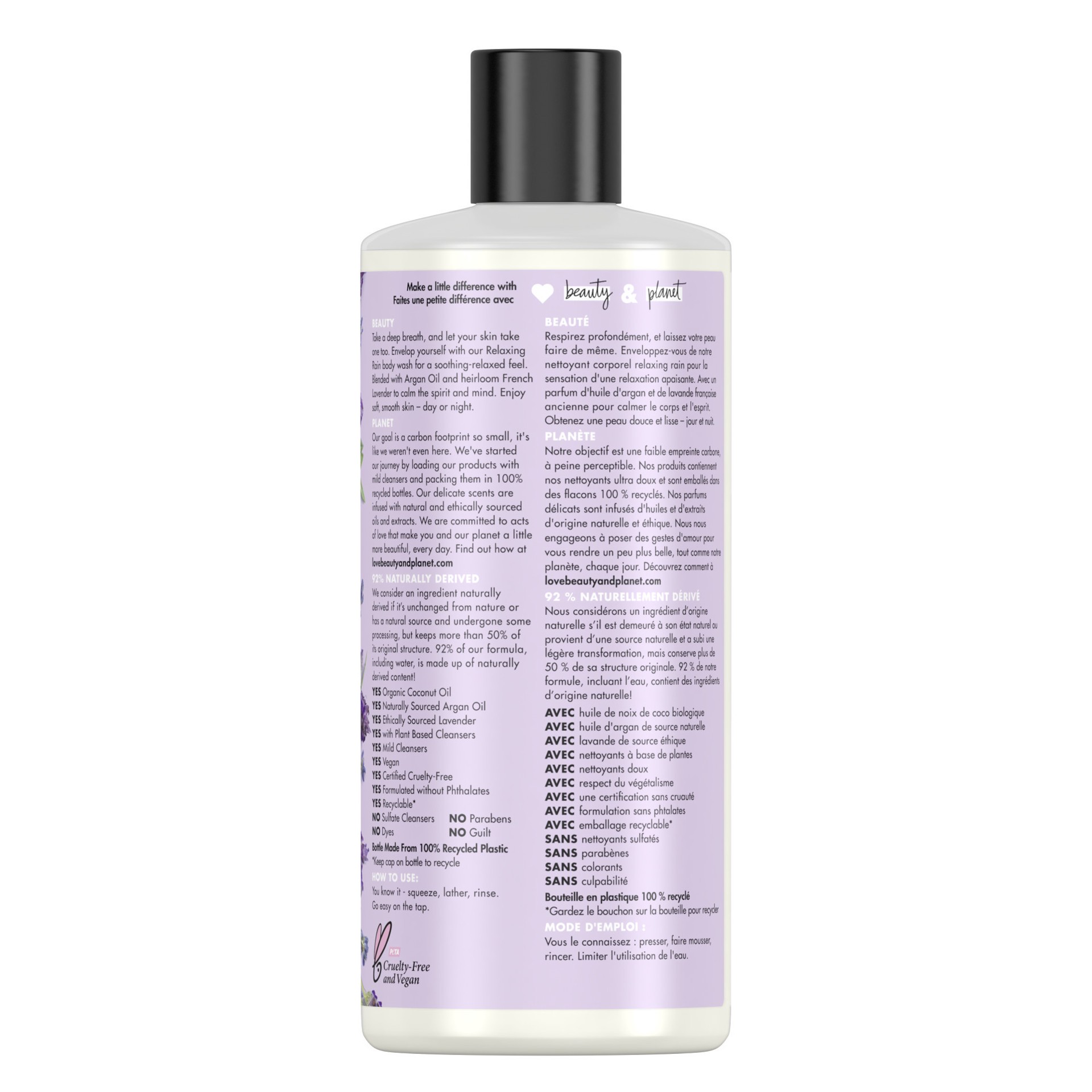 slide 3 of 4, Love Beauty and Planet Love Beauty & Planet Lavender Body Wash, 16 fl oz