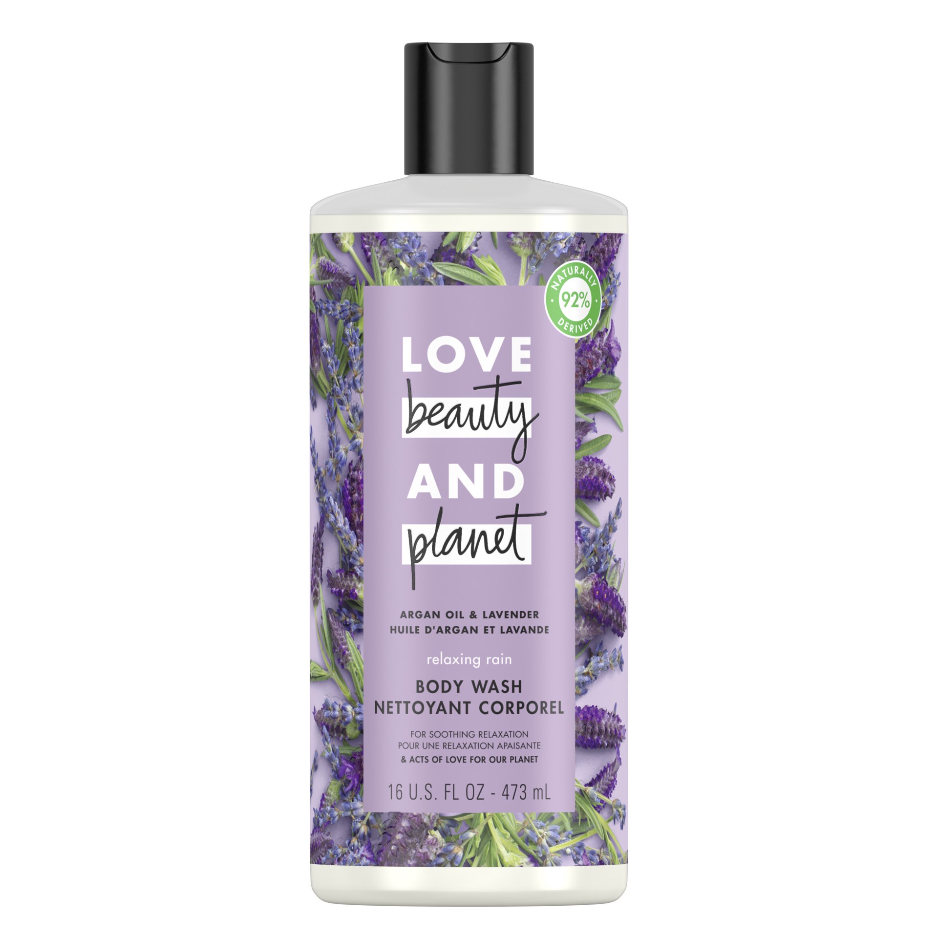 slide 1 of 4, Love Beauty and Planet Love Beauty & Planet Lavender Body Wash, 16 fl oz