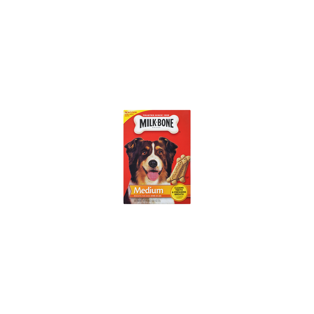 slide 1 of 6, Milk-Bone Biscuits Medium Dog Snacks, 26 oz