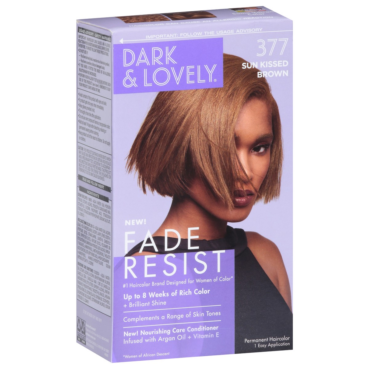 slide 3 of 9, Dark & Lovely Soft Sheen Permanent Hair Color, Sun Kissed Brown, 1 kit