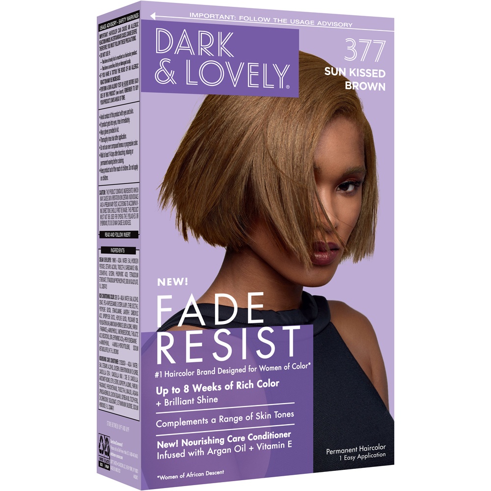 slide 3 of 8, Dark & Lovely Soft Sheen Permanent Hair Color, Sun Kissed Brown, 1 kit