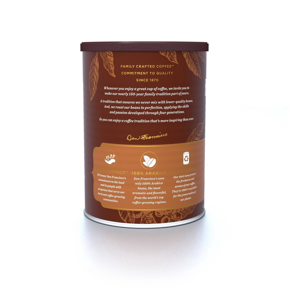 slide 5 of 8, Don Francisco's Cinnamon Hazelnut Flavored Ground Coffee- 12 oz, 12 oz