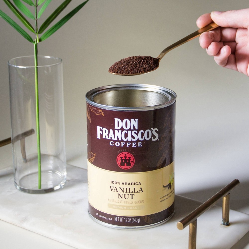 slide 8 of 8, Don Francisco's Cinnamon Hazelnut Flavored Ground Coffee- 12 oz, 12 oz