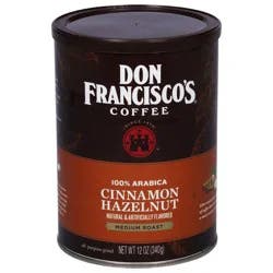 Don Francisco's Cinnamon Hazelnut Flavored Ground Coffee, 12 oz Can