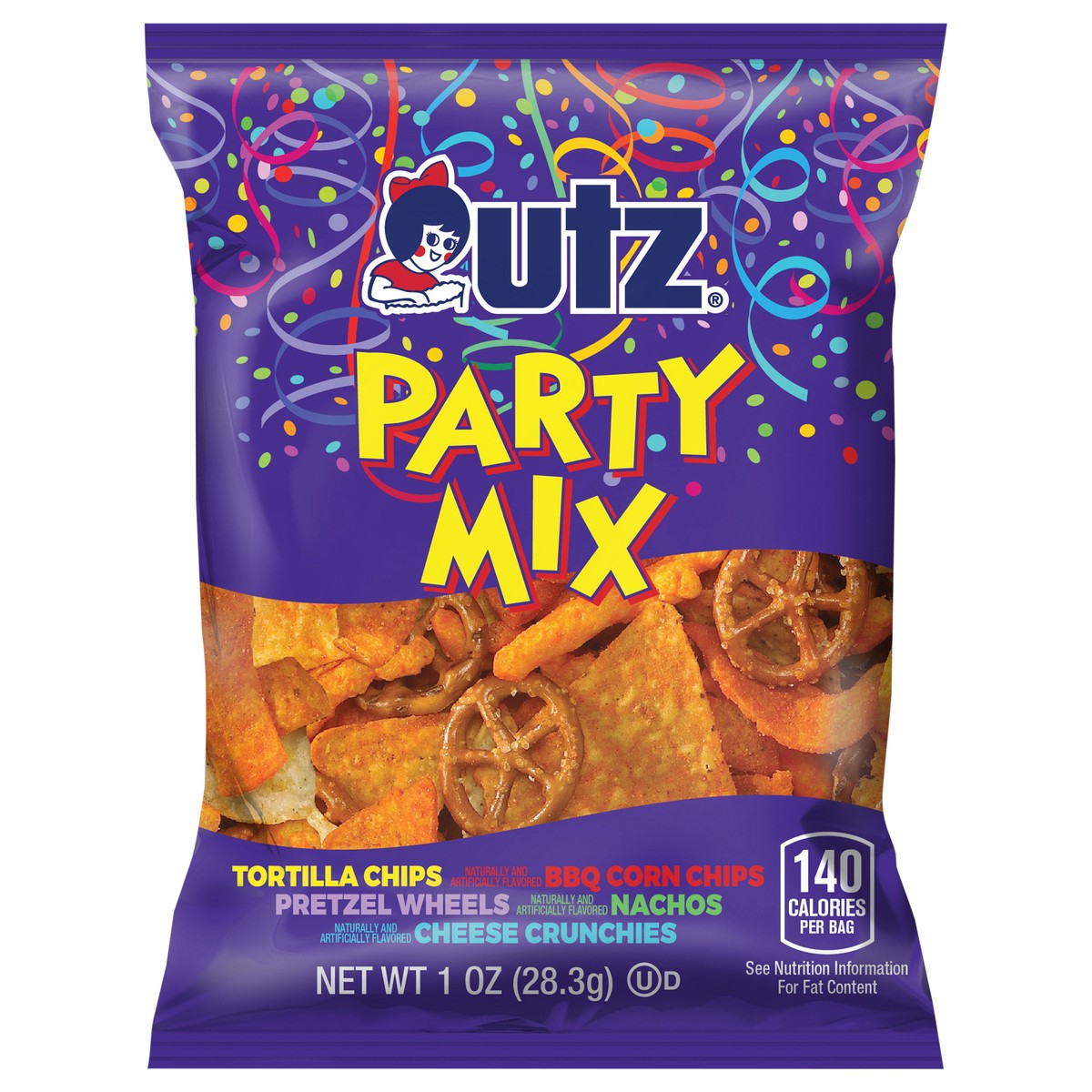 slide 1 of 11, Utz 1 oz Utz Party Mix, 1 oz