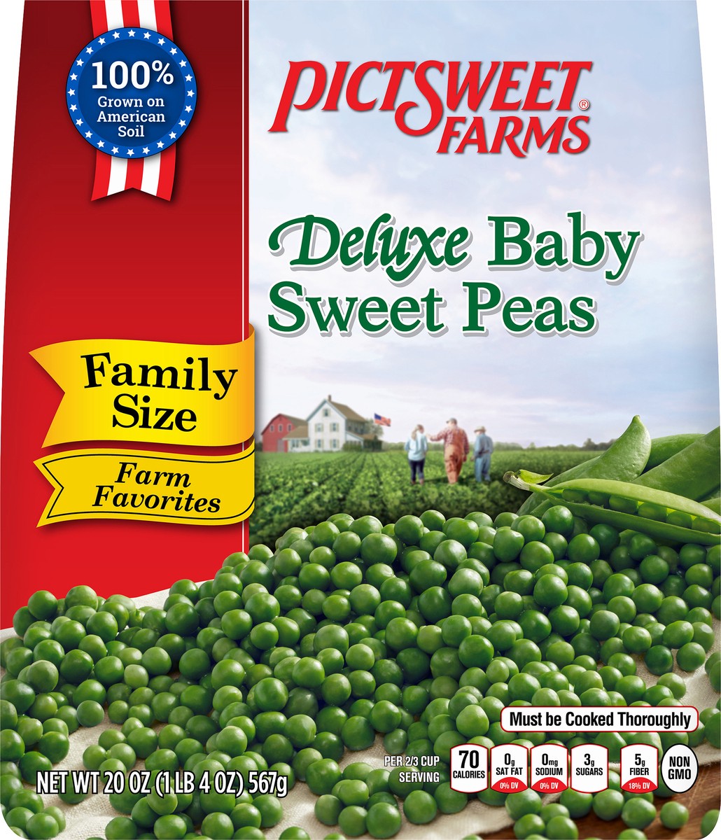 slide 4 of 9, PictSweet Sweet Peas, 20 oz