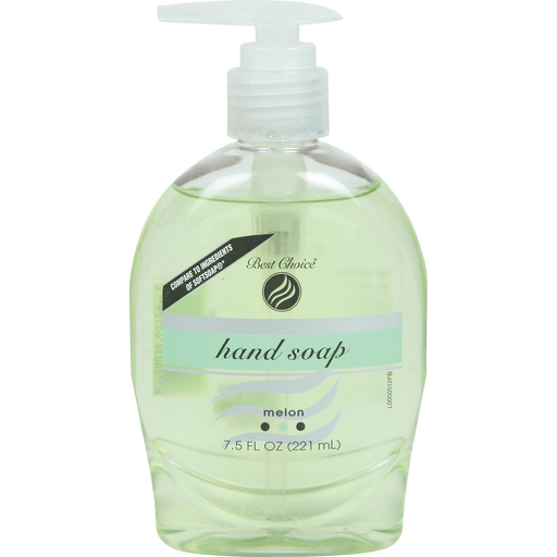 slide 1 of 1, Best Choice Melon Liquid Hand Soap, 7.5 fl oz