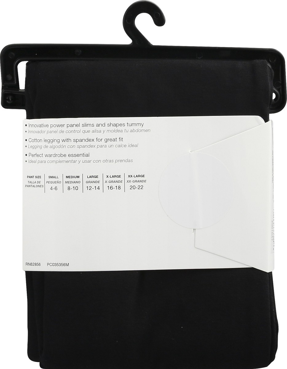 slide 6 of 11, No Nonsense Great Shapes Medium Black Leggings 1 ea, 1 ct