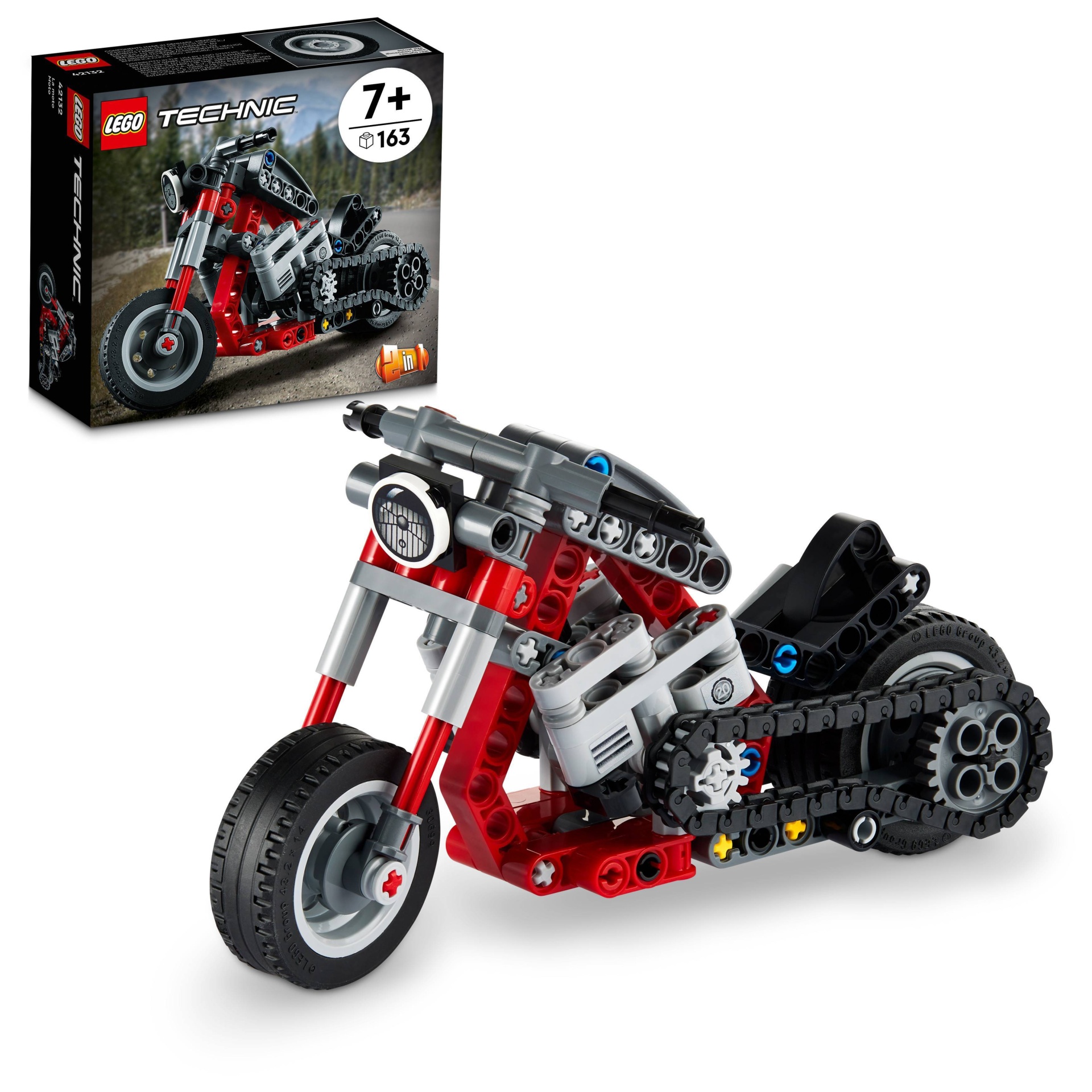 slide 1 of 1, LEGO Technic Motorcycle, 1 ct