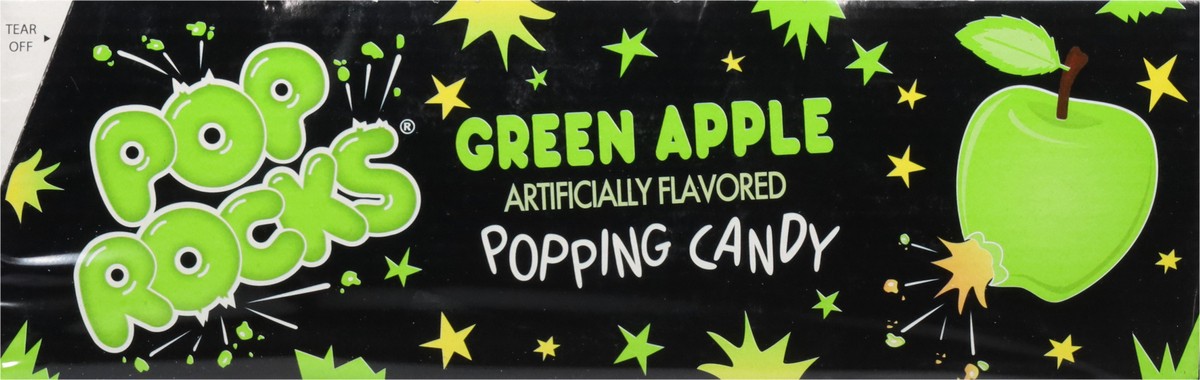 slide 6 of 13, Pop Rocks Green Apple Popping Candy 24 ea, 24 ct