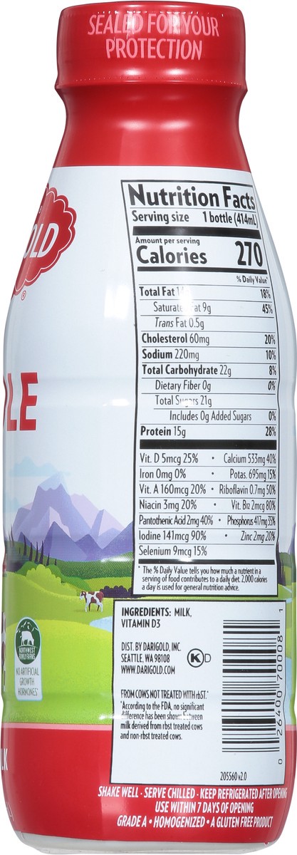 slide 6 of 9, NON BRAND Whole, 14 fl oz