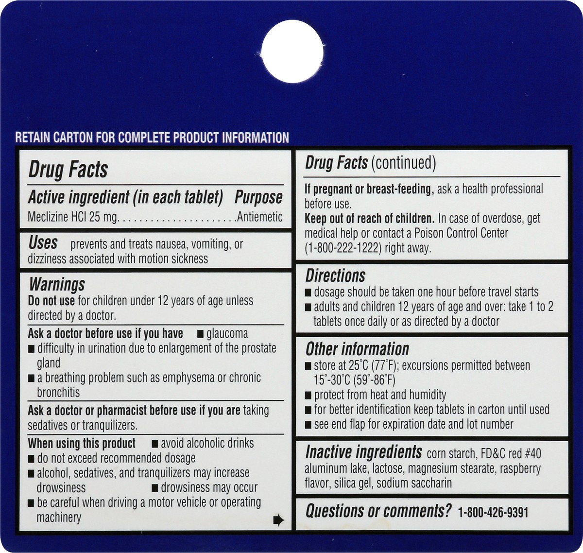 slide 5 of 11, CVS Health Motion Sickness Relief Chewable Tablets, Raspberry, 16 Ct, 16 ct