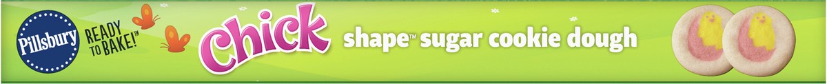 slide 8 of 14, Pillsbury Ready To Bake Chick Shape Sugar Cookie Dough, 20 Cookies, 9.1 oz., 20 ct