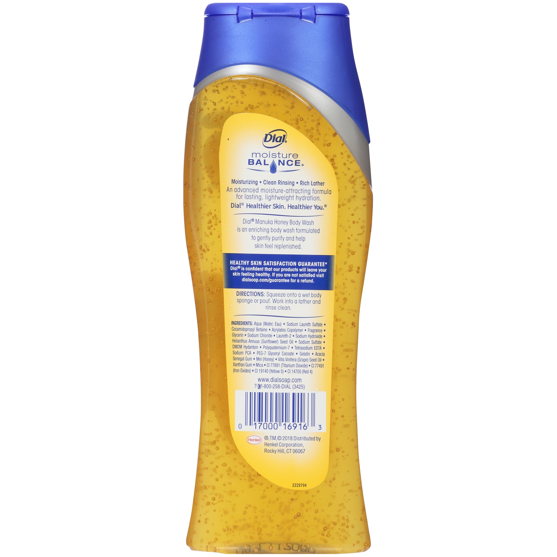 slide 4 of 5, Dial Manuka Honey Enriching Body Wash, 16 fl oz