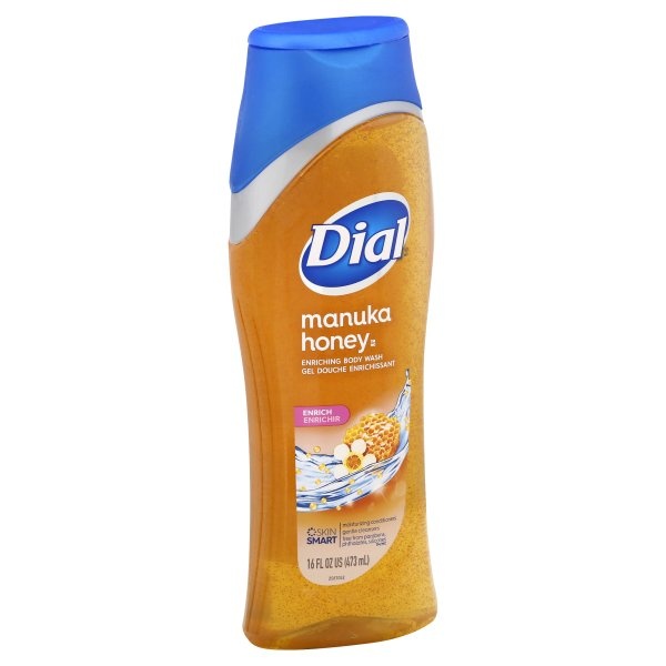 slide 1 of 5, Dial Manuka Honey Enriching Body Wash, 16 fl oz