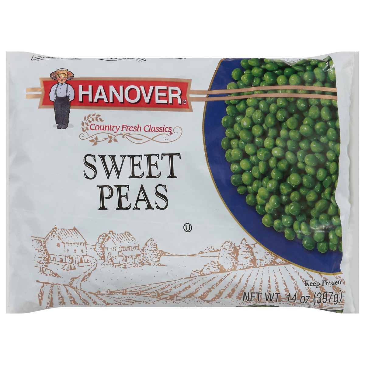 slide 1 of 1, Hanover Sweet Peas 14 oz, 