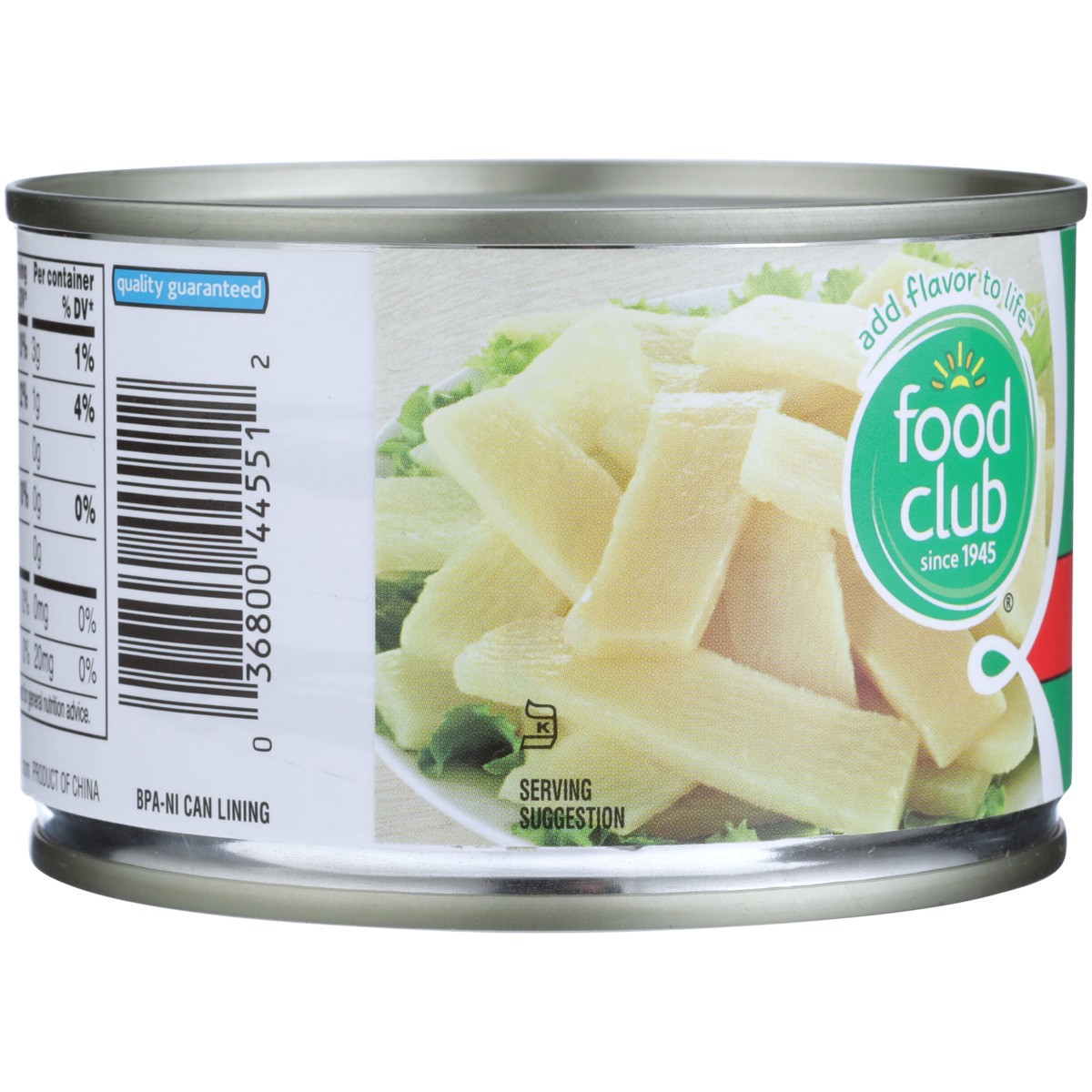 slide 5 of 9, Food Club Sliced Bamboo Shoots, 8 oz