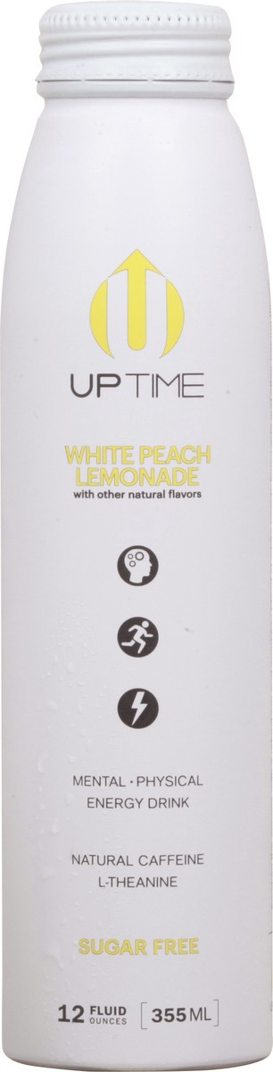 slide 3 of 9, UPTIME White Peach Lemonade - 12 oz, 12 oz