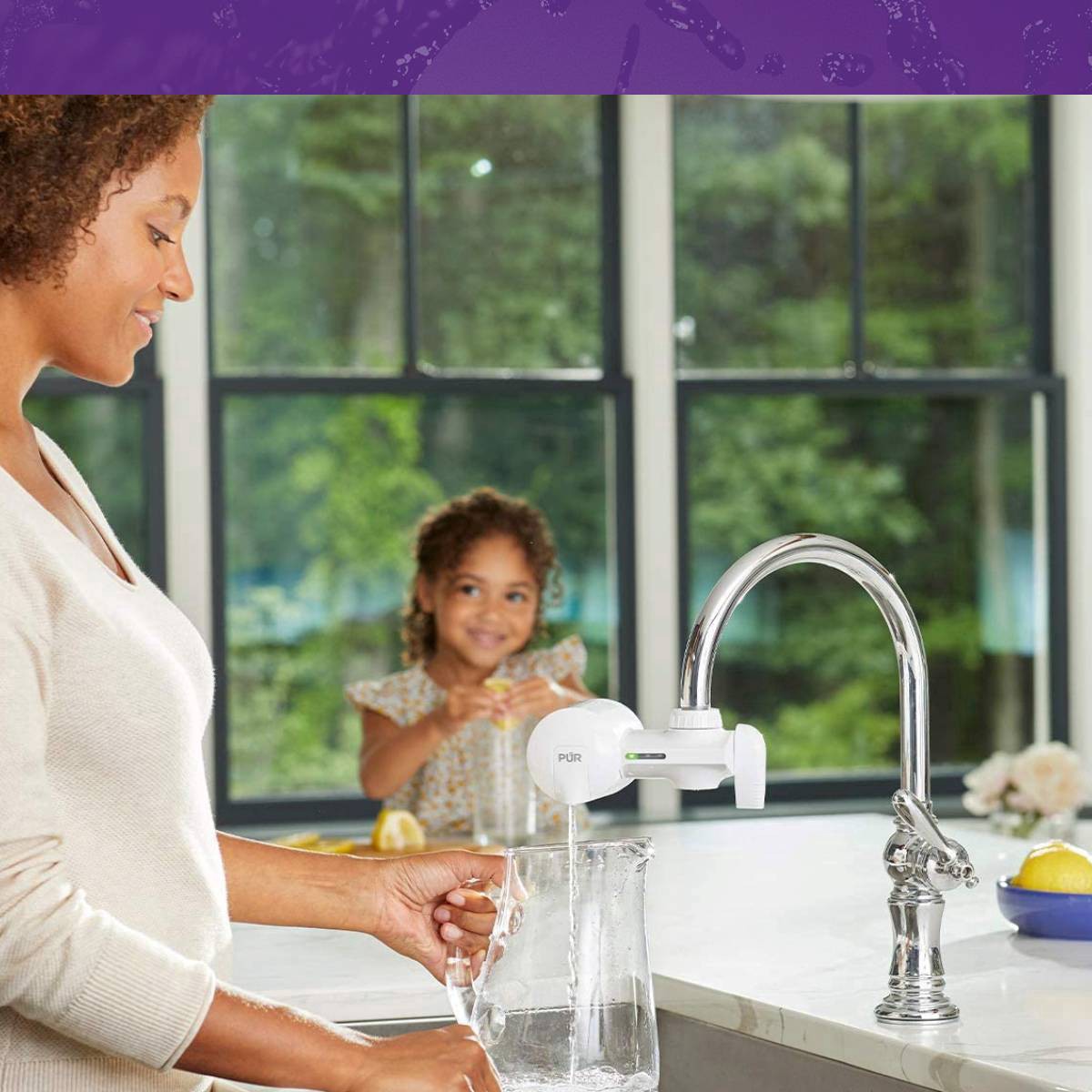 slide 3 of 11, PUR RF-3375 Faucet Filter 2 ea, 2 ct