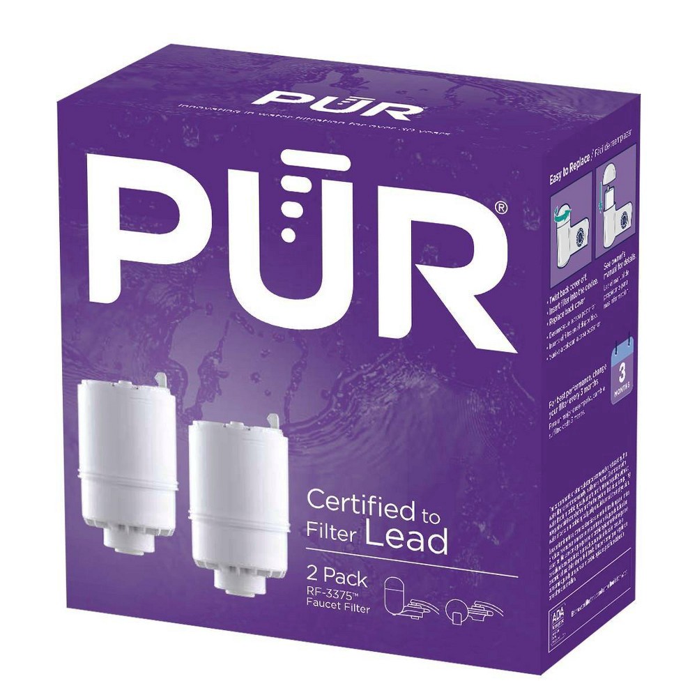 slide 11 of 11, PUR RF-3375 Faucet Filter 2 ea, 2 ct
